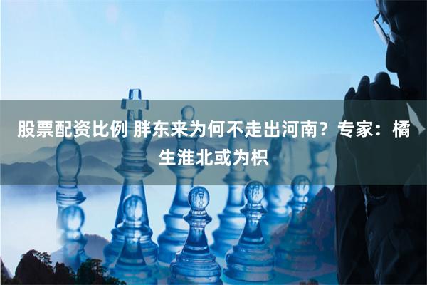 股票配资比例 胖东来为何不走出河南？专家：橘生淮北或为枳