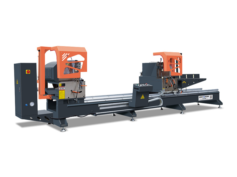 ZJW-CNC-500/550×4200 铝型材高效45°数控专切锯（外摆 测料高）